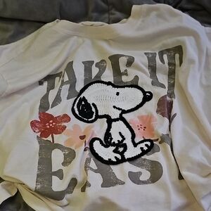 Snoopy Kids T-Shirt - White